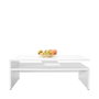 Hanah Home Mesa de Centro Blanco Diamante